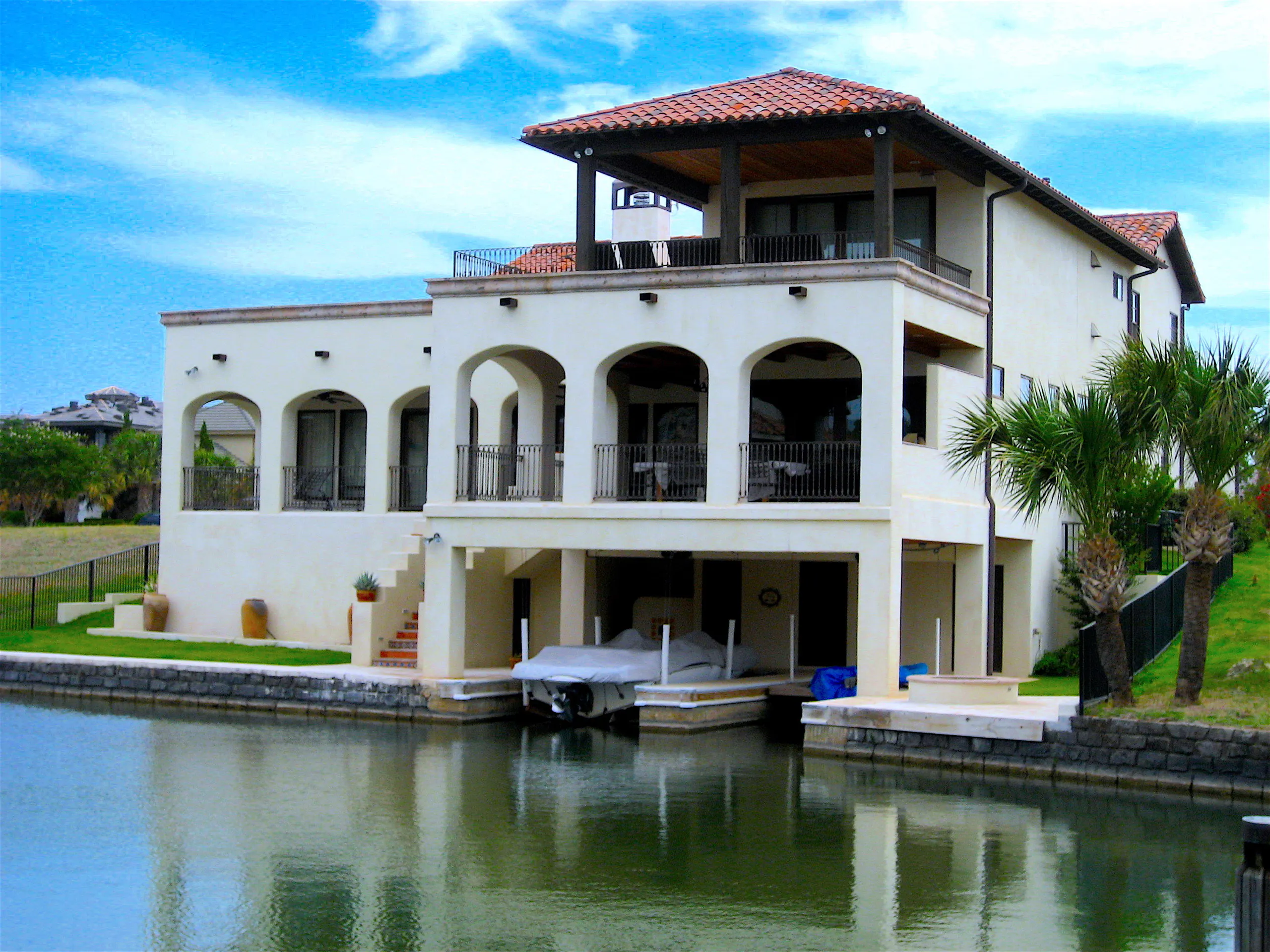 A finished Kevin Travis Homes build in the Texas Hill Country