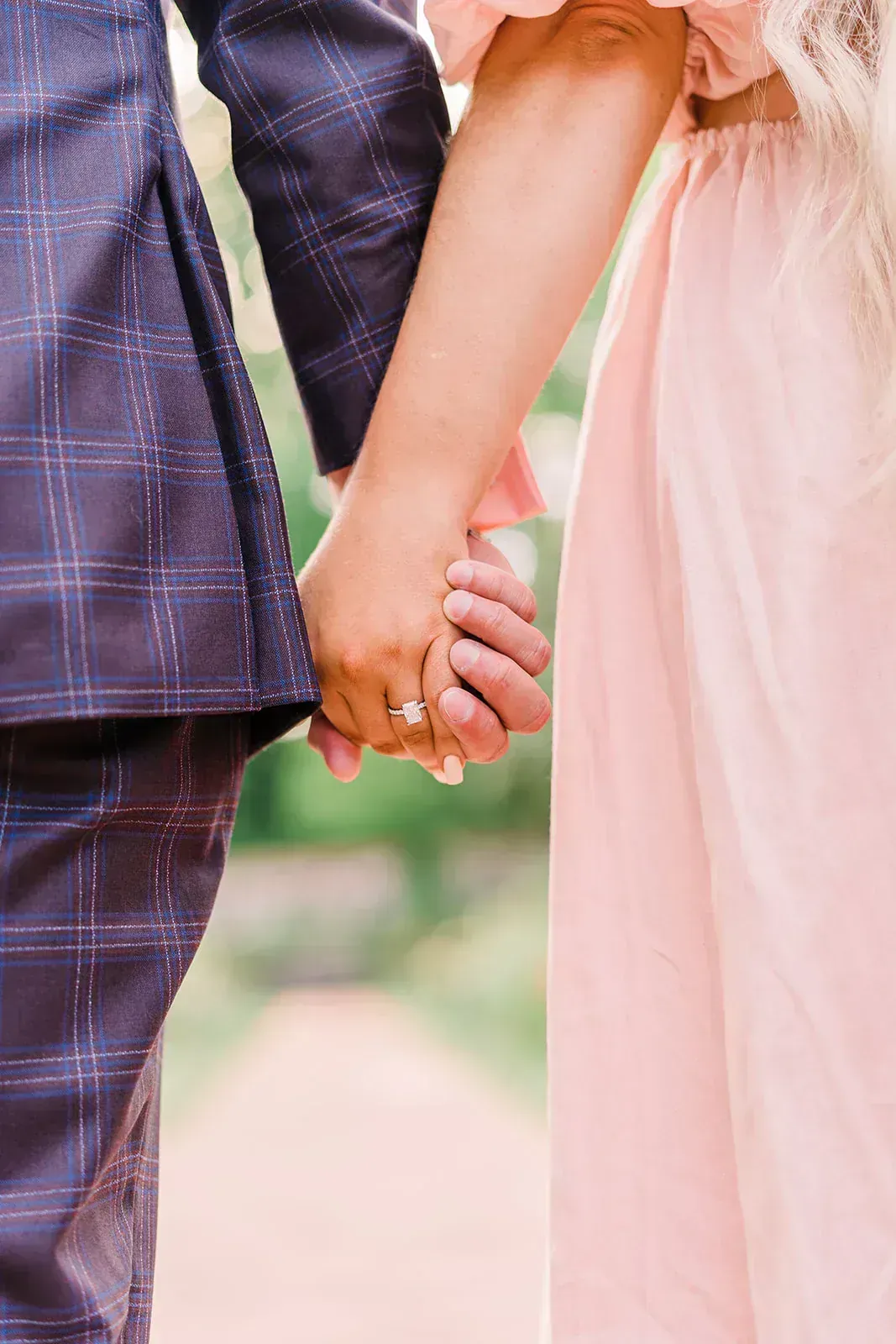 Couple silhouetted against a Texas Hill Country sunset by Krystal Eve Weddings