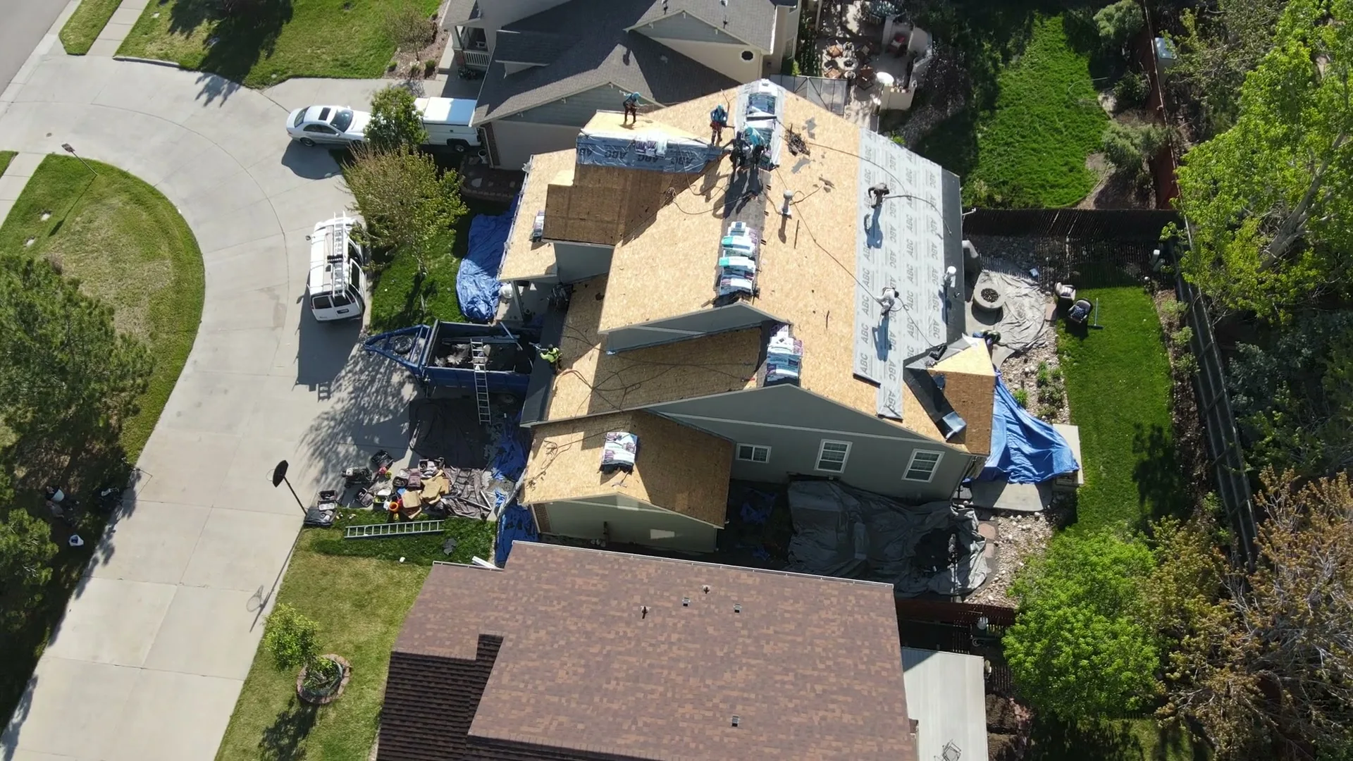Storm damage restoration
