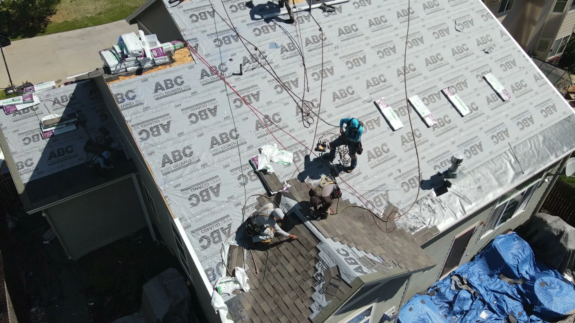 Aerial project view