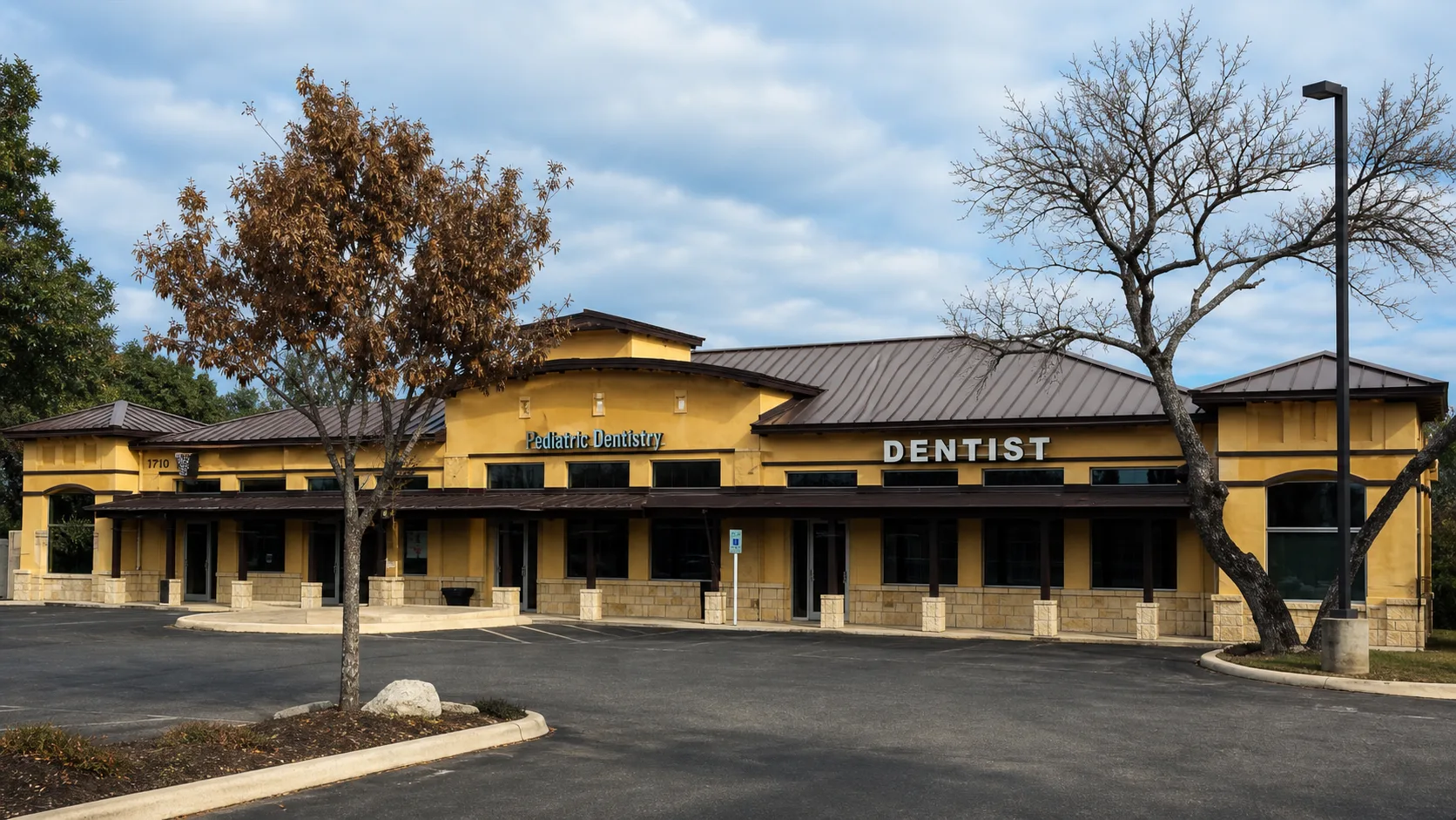 Peak Storm Services — restored commercial dentist office building