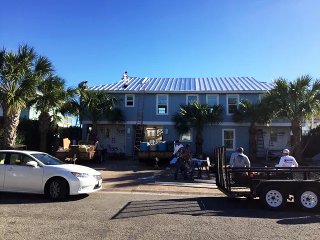Coastal Metal Roof